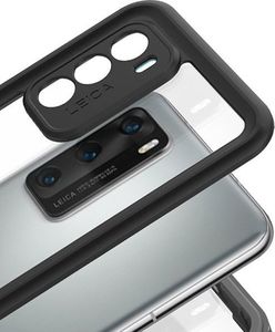 Alogy Etui Alogy do telefonu Huawei P40 Armor Waterproof IP68 czarne uniwersalny 4