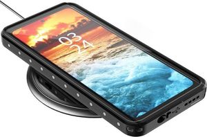 Alogy Etui Alogy do telefonu Huawei P20 Lite Armor Waterproof IP68 czarne uniwersalny 2