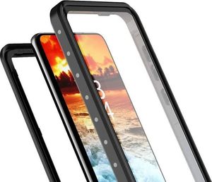 Alogy Etui Alogy do telefonu Huawei P20 Lite Armor Waterproof IP68 czarne uniwersalny 4