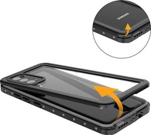 Alogy Etui Alogy do telefonu Huawei P20 Lite Armor Waterproof IP68 czarne uniwersalny 5