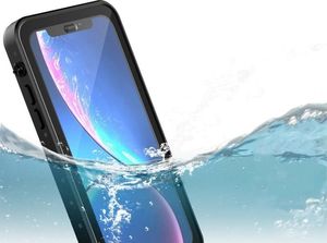 Alogy Etui Alogy do telefonu Huawei P20 Lite Armor Waterproof IP68 czarne uniwersalny 3