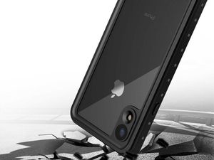 Alogy Etui Alogy do telefonu Huawei P20 Lite Armor Waterproof IP68 czarne uniwersalny 4