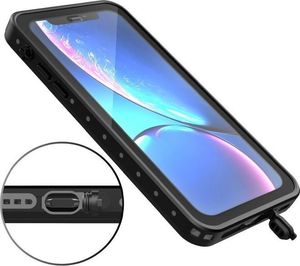 Alogy Etui Alogy do telefonu Huawei P20 Lite Armor Waterproof IP68 czarne uniwersalny 6