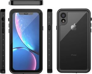 Alogy Etui Alogy do telefonu Huawei P20 Lite Armor Waterproof IP68 czarne uniwersalny 7