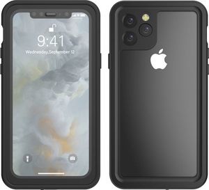 Alogy Etui Alogy do telefonu Huawei P20 Lite Armor Waterproof IP68 czarne uniwersalny 3