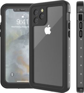 Alogy Etui Alogy do telefonu Huawei P20 Lite Armor Waterproof IP68 czarne uniwersalny 4