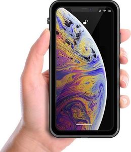 Alogy Etui Alogy do telefonu Huawei P20 Lite Armor Waterproof IP68 czarne uniwersalny 3