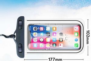 Alogy Alogy etui na telefon wodoodporne uniwersalne IPX8 6.5'' Czarne uniwersalny 2