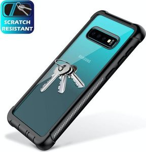 Alogy Etui Alogy pancerne Full-body czytnik linii do Samsung Galaxy S10 Czarne uniwersalny 4
