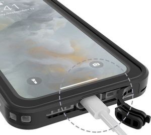 Alogy Etui Alogy do telefonu Huawei P20 Lite Armor Waterproof IP68 czarne uniwersalny 12