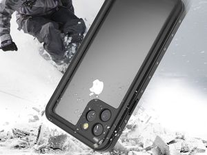 Alogy Etui Alogy do telefonu Huawei P20 Lite Armor Waterproof IP68 czarne uniwersalny 15