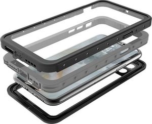 Alogy Etui Alogy do telefonu Huawei P20 Lite Armor Waterproof IP68 czarne uniwersalny 6