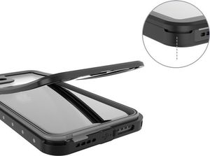 Alogy Etui Alogy do telefonu Huawei P20 Lite Armor Waterproof IP68 czarne uniwersalny 7