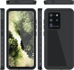 Alogy Etui Alogy do telefonu Huawei P20 Lite Armor Waterproof IP68 czarne uniwersalny 3