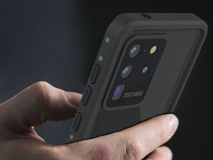 Alogy Etui Alogy do telefonu Huawei P20 Lite Armor Waterproof IP68 czarne uniwersalny 6