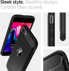 Spigen Rugged Armor Apple iPhone SE 2020 Matte Black 5