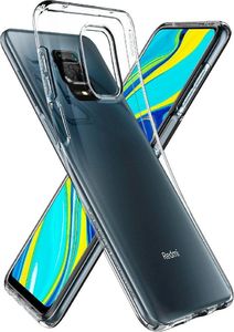 Spigen Etui na telefon Spigen Liquid Crystal do Redmi Note 9S/ Pro/ Max Clear uniwersalny 6