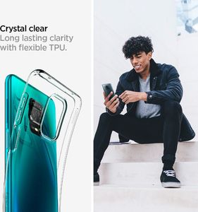 Spigen Etui na telefon Spigen Liquid Crystal do Redmi Note 9S/ Pro/ Max Clear uniwersalny 8