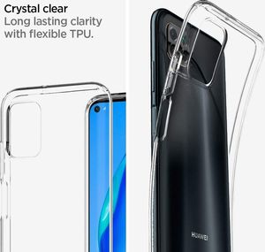Spigen Etui na telefon Spigen Liquid Crystal do Huawei P40 Lite Crystal Clear uniwersalny 6