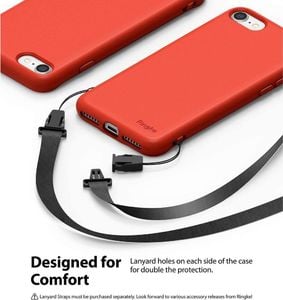 Ringke Etui na telefon Ringke Air S do Apple iPhone 7/8/SE 2020 Red uniwersalny 6