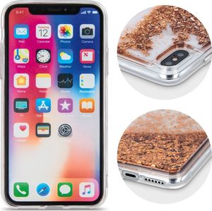 TelForceOne Nakładka Liquid Sparkle TPU do Samsung A71 złota 5