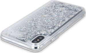 TelForceOne Nakładka Liquid Sparkle TPU do Samsung S20 Ultra srebrna 4