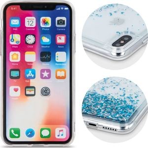 TelForceOne Nakładka Liquid Sparkle TPU do Samsung S20 Ultra niebieska 5