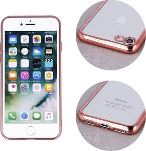 TelForceOne Nakładka Ultra Hybrid do iPhone XS Max różowo-złota 4