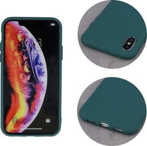 TelForceOne Nakładka Silicon do Samsung J5 2015 J500 zielony las 3