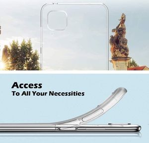 TelForceOne Nakładka Slim 1 mm do Huawei P40 Lite transparentna 5