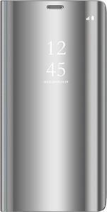 TelForceOne Pokrowiec Smart Clear View do Huawei P40 Lite srebrny 1