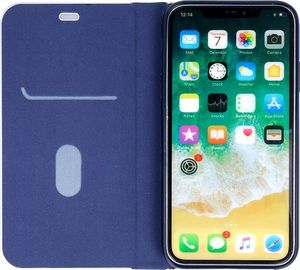 TelForceOne Pokrowiec Smart Venus Carbon do Samsung A10 granatowy 3