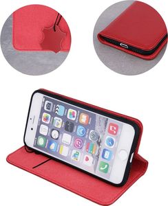 TelForceOne Pokrowiec skórzany Smart Pro do iPhone 11 Pro bordowy 3