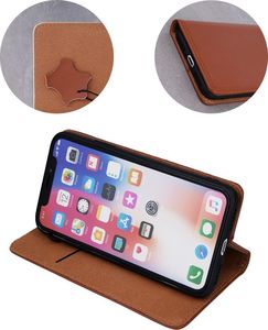 TelForceOne Pokrowiec skórzany Smart Pro do iPhone 11 Pro Max brązowy 3