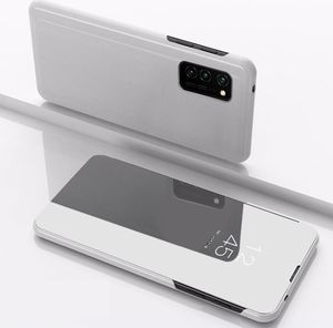 TelForceOne Pokrowiec Smart Clear View do Samsung J5 2016 J510 srebrny 3