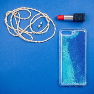 TelForceOne Nakladka Liquid Pearl TPU do Samsung S10 Lite / A91 niebieska 2