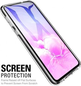 Etui SAMSUNG GALAXY S10+ PLUS Slim Case Protect 2mm transparentne 5