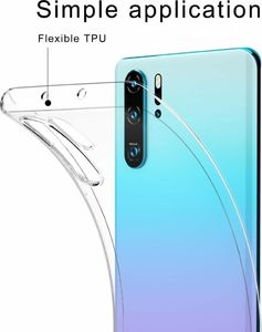 Etui HUAWEI P SMART PRO 2019 Slim Case Protect 2mm transparentne 4