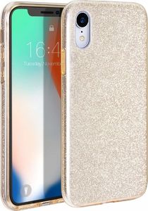 Etui SAMSUNG GALAXY A51 Brokat Glitter złote 1