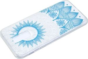 Etui Slim Art SAMSUNG A6 2018 niebieski kwiat 4