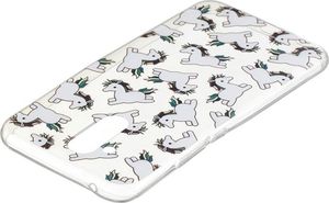 Etui Slim Art SAMSUNG A6 2018 skaczący jednorożec 2