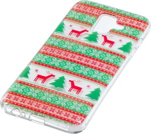 Etui Slim Art SAMSUNG A6 2018 choinka i renifer 2