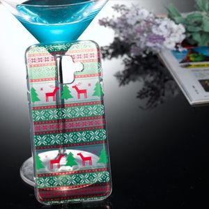 Etui Slim Art SAMSUNG A6 2018 choinka i renifer 3