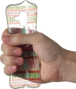 Etui Slim Art SAMSUNG A6 2018 choinka i renifer 4