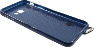 Etui Triangle Pattern SAMSUNG GALAXY J4+ J4 plus niebieskie 2