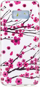 Etui Slim case Art obudowa wzory SAMSUNG GALAXY S8 zimowe słodkie kwiaty 2