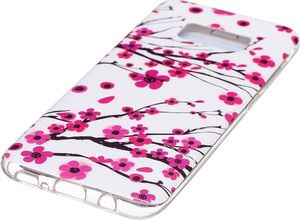 Etui Slim case Art obudowa wzory SAMSUNG GALAXY S8 zimowe słodkie kwiaty 3