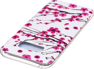 Etui Slim case Art obudowa wzory SAMSUNG GALAXY S8 zimowe słodkie kwiaty 4