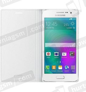 ETUI SAMSUNG FLIP COVER S5 BIAŁY PEACE EF-FA300BW 3
