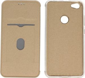 Etui portfel Flip Hybryda XIAOMI REDMI NOTE 5A srebrno-złote 2